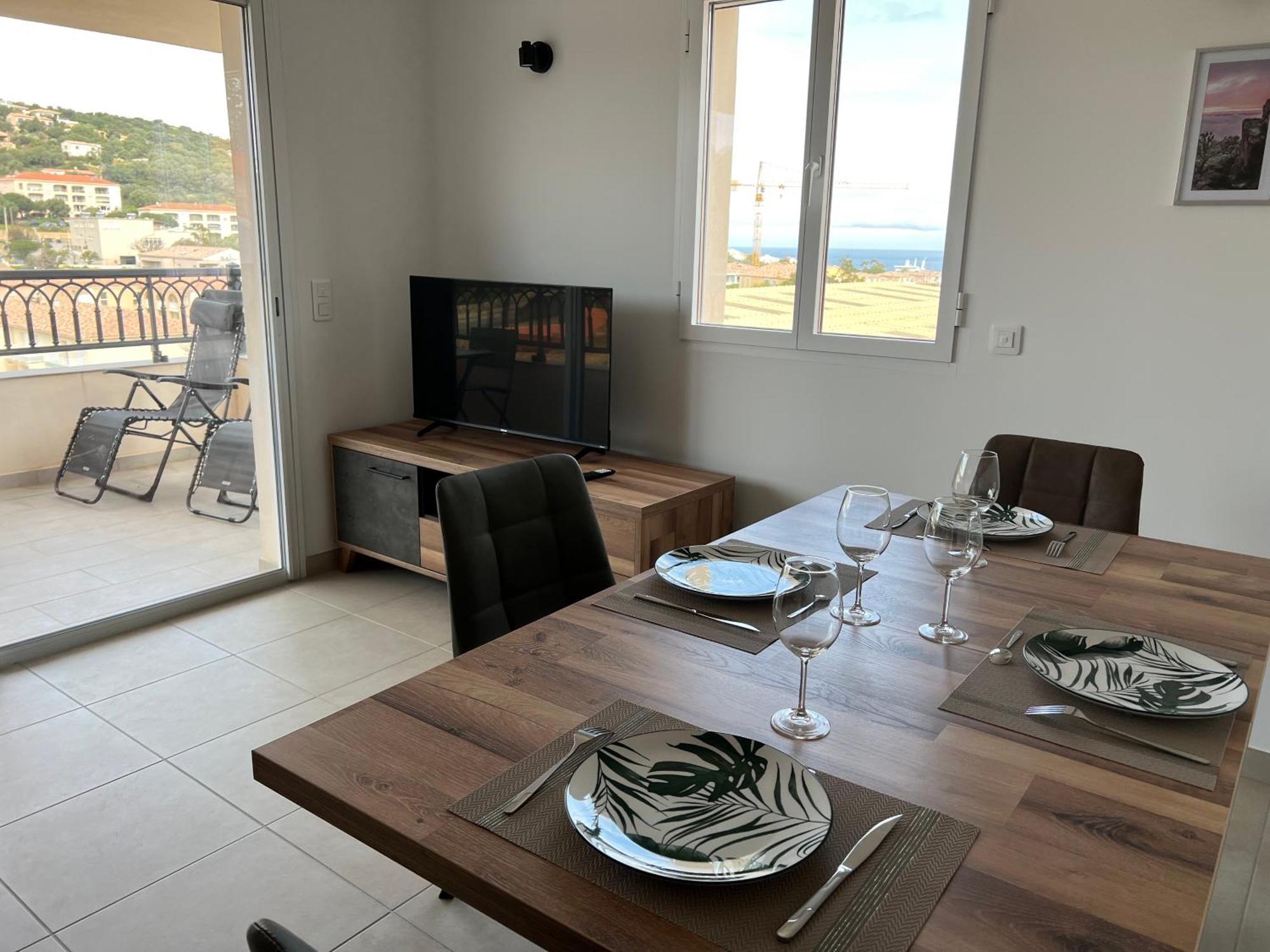 Grand T2 Residence De Standing L'Ile-Rousse  Bagian luar foto