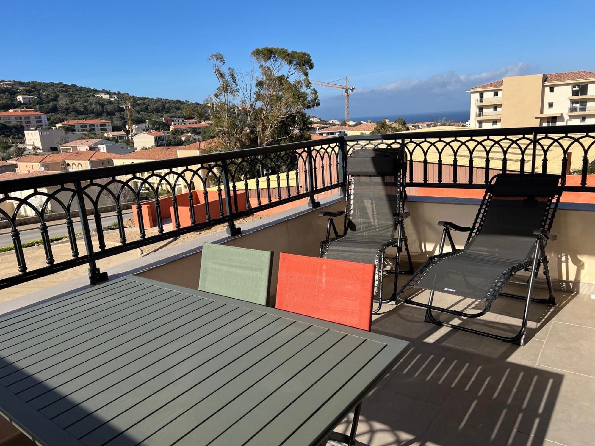 Grand T2 Residence De Standing L'Ile-Rousse  Bagian luar foto